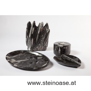 FOTOS + INFO Fossile - Steinschalen & Skulpturen